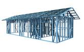 Конструкция - къща 4.60x12.00m (55m²)
